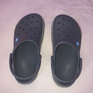 grey crocs + 10 free jibbitz!